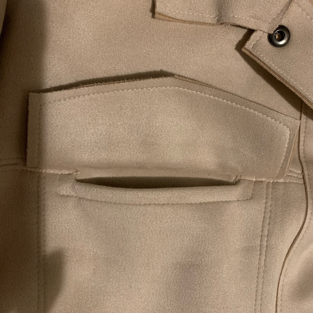 Good condition Truth by Republic faux suede jacket 💛 - Picture 8 of 12